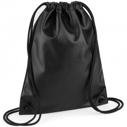 Plain Faux leather gymsac BAG BAG BASE 580 GSM