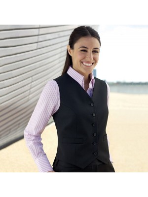 Plain Womens Omega Waistcoat jacket BROOK TAVERNER 