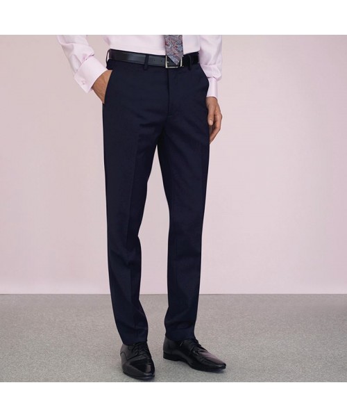 Plain Cassino slim fit trouser BROOK TAVERNER 270 GSM