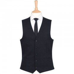 Plain Mercury waistcoat BROOK TAVERNER 335 GSM