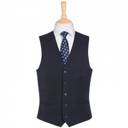 Plain Mercury waistcoat BROOK TAVERNER 335 GSM