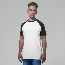 Plain Raglan contrast tee Build Your Brand 140 GSM