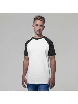 Plain Raglan contrast tee Build Your Brand 140 GSM