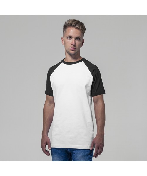 Plain Raglan contrast tee Build Your Brand 140 GSM