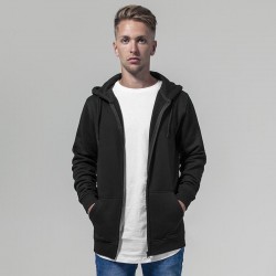 Plain Heavy zip hoody Build Your Brand 320 GSM