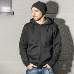 Plain Heavy zip hoody Build Your Brand 320 GSM