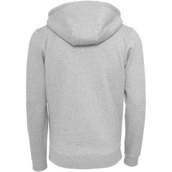 Plain Heavy zip hoody Build Your Brand 320 GSM