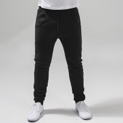 Plain Heavy deep crotch sweatpants Build Your Brand 320 GSM