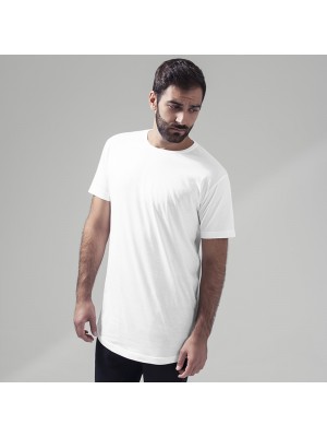 Plain Shaped long tee Build Your Brand 140 GSM