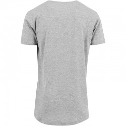 Plain Shaped long tee Build Your Brand 140 GSM