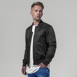 Plain Bomber jacket Build Your Brand 108 GSM