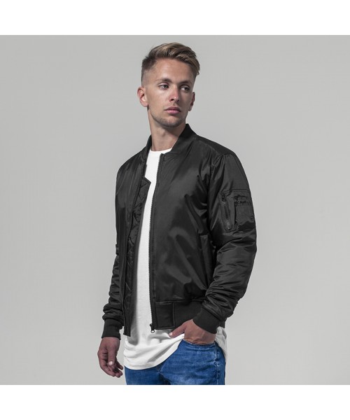 Plain Bomber jacket Build Your Brand 108 GSM