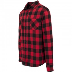 Plain Checked flannel shirt Build Your Brand 120 GSM