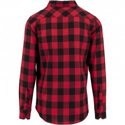 Plain Checked flannel shirt Build Your Brand 120 GSM