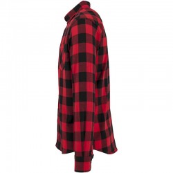 Plain Checked flannel shirt Build Your Brand 120 GSM