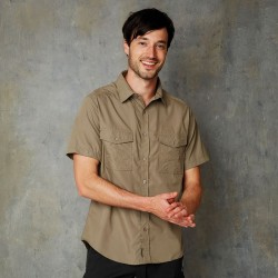 Plain Kiwi Short Sleeved Shirt Craghoppers 115 GSM