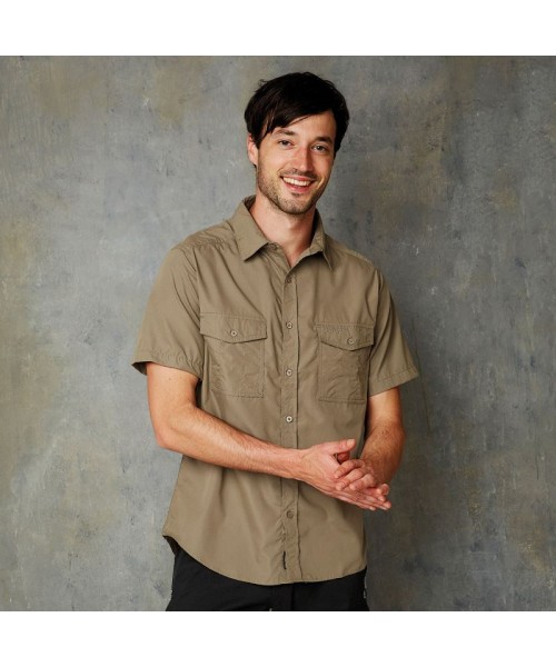 Plain Kiwi Short Sleeved Shirt Craghoppers 115 GSM