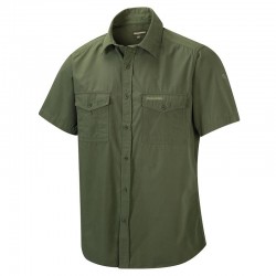 Plain Kiwi Short Sleeved Shirt Craghoppers 115 GSM