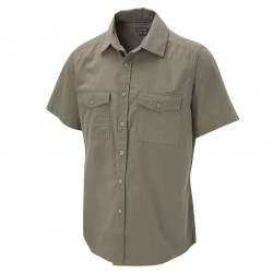 Plain Kiwi Short Sleeved Shirt Craghoppers 115 GSM