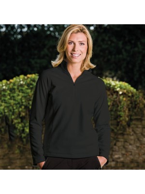 Plain Women's Selby half zip microfleece Craghoppers 205 GSM