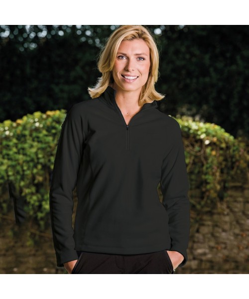 Plain Women's Selby half zip microfleece Craghoppers 205 GSM