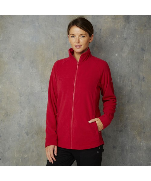 Plain Womens Basecamp Microfleece full zip Craghoppers 250 GSM