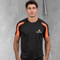 Gym Wear T Shirts Contrast Gym Croc Fitness Training, Men's Gym Clothing