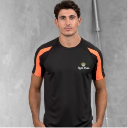 Gym Wear T Shirts Contrast Gym Croc Fitness Training, Men's Gym Clothing