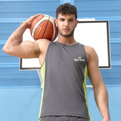 Gym Wear Vest Cool contrast Gym Croc Fitness Training, Men's Gym Clothing