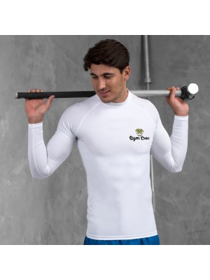 Gym Wear T Shirts Cool long sleeve baselayer Gym Croc Fitness Training, Men's Gym Clothing