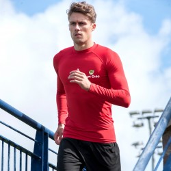 Gym Wear T Shirts Cool long sleeve baselayer Gym Croc Fitness Training, Men's Gym Clothing