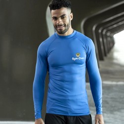 Gym Wear T Shirts Cool long sleeve baselayer Gym Croc Fitness Training, Men's Gym Clothing