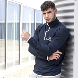 Gym Wear Sweatshirt Cool ½ zip Gym Croc Fitness Training, Men's Gym Clothing