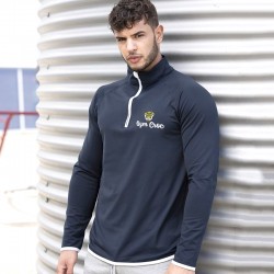 Gym Wear Sweatshirt Cool ½ zip Gym Croc Fitness Training, Men's Gym Clothing