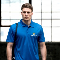 Gym Wear Polo Shirt Cool Gym Croc Fitness Training, Men's Gym Clothing