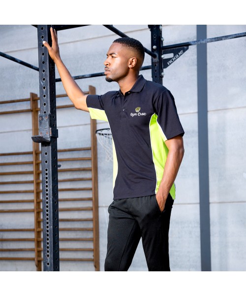 Gym Wear Polo Gamegear® track Gym Croc Fitness Training, Men's Gym Clothing