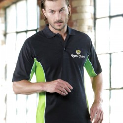 Gym Wear Polo Gamegear® track Gym Croc Fitness Training, Men's Gym Clothing