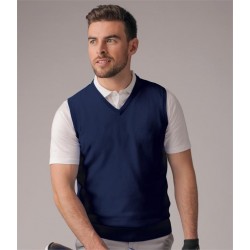 Plain GOLF V NECK SLIPOVER GLENMUIR 12 GSM