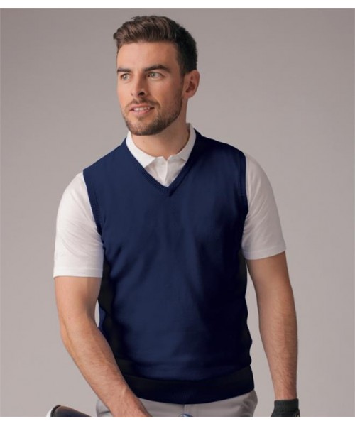 Plain GOLF V NECK SLIPOVER GLENMUIR 12 GSM