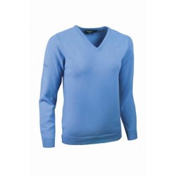 Plain GOLF LADIES V NECK LAMBSWOOL SWEATER GLENMUIR