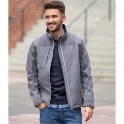 Plain BIONIC SOFT SHELL JACKET RUSSELL 320 GSM