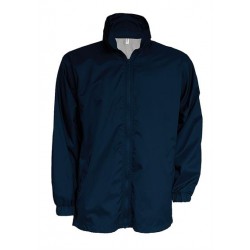 Plain LINED WINDBREAKER JACKET KARIBAN