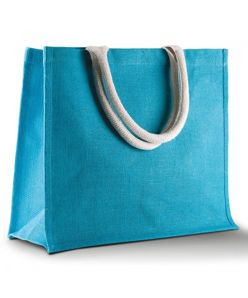 Sustainable & Organic Bags Jute beach bag   Ecological KiMood brand wear