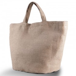 Plain Fashion jute bag KI-MOOD  