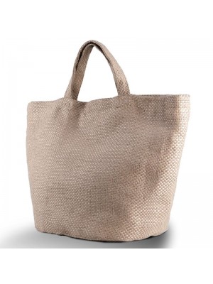 Plain Fashion jute bag KI-MOOD  