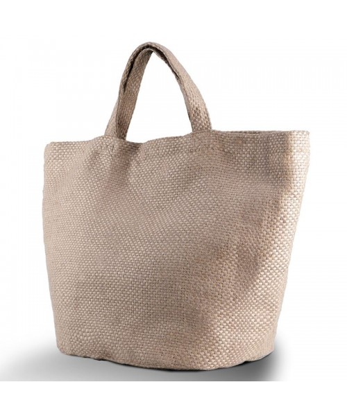 Plain Fashion jute bag KI-MOOD  