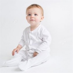 Plain BABY SLEEPSUIT LARKWOOD 200 GSM