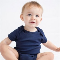 Plain SHORT SLEEVE BABY BODYSUIT LARKWOOD 200 GSM