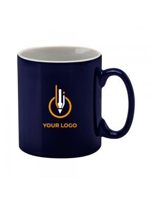  Personalised Corporate Enterprise Mug - Duo Midnight Blue