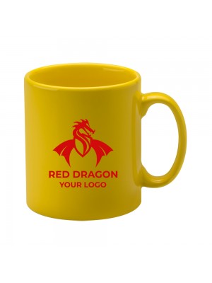  Personalised Corporate Enterprise Mug -  Yellow